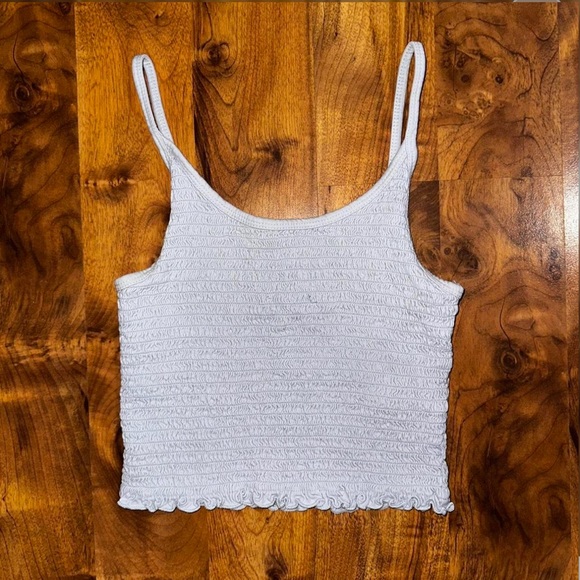 hollister ruffled crop tank top - Picture 3 of 5